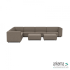 Chill loungeset 10-zits hoek + 2 hockers (links) Charcoal