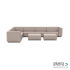 Chill loungeset 10-zits hoek + 2 hockers (L) Light Taupe