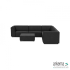Chill loungeset 8-zits hoek + hocker (rechts) Anthracite