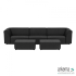 Chill loungeset 6-zits + 2 hockers small Anthracite