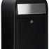 Grande st9005 i RAL 9005 zwart struktuur + RVS klep