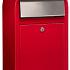 Grande S 3001 i RAL 3001 helderrood + RVS klep