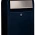 Grande S 5004 i RAL 5004 zwartblauw + RVS klep