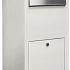 Jumbo 9016 i RAL 9016 wit + RVS klep