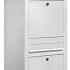 Duo 9016 RAL 9016 wit + RVS klep