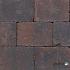 Abbeystones 20x30x6 cm gesmoord bruin met deklaag
