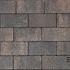 Nature top betonklinker 6 cm rusty black mini facet komo
