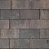 Nature top betonklinker 8 cm rusty black mini facet komo