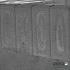 Quadrobandpalissade 8x25x100 cm Zwart