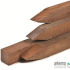 Hardhouten paal 6x6x200cm