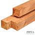 Douglas palen 9.0x9.0x300cm ongedroogd 9.0x9.0x300cm fijnbezaagd