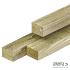 Vuren timmerhout 4.4x7.0x360cm geïmpregneerd geschaafd 4rh