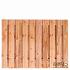 Tuinscherm Casablanca, Red Class Wood geïmpregneerd ME vuren, RVS-geschroefd, 21-planks (19+2) 180 x 130 cm