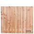 Tuinscherm Zwarte Woud, douglas, RVS-geschroefd, 21-planks (19+2) 180 x 150 cm
