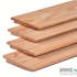 Douglas ongedroogd (breed) 1.1/2.2x19.5x400cm Zweeds rabat werkend: 18.0cm