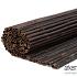 Bamboe rols. zwart 150-180 cm