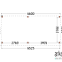 Buitenverblijf Casa 6600x3300x2600mm (bxdxh)