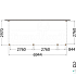 Aanbouwveranda Modena 6950x3000x2700mm (bxdxh) rechts