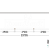 Aanbouwveranda Modena 10800x3000x2700mm (bxdxh)