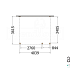 Aanbouwveranda Modena 4050x3650x2700mm (bxdxh) rechts