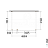 Aanbouwveranda Modena 4700x3650x2700mm (bxdxh) links