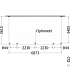 Aanbouwveranda Modena 6900x3650x2700mm (bxdxh)