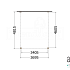 Aanbouwveranda Modena 3700x4850x2700mm (bxdxh)