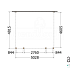 Aanbouwveranda Modena 5050x4850x2700mm (bxdxh)