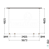 Aanbouwveranda Modena 5700x4850x2700mm (bxdxh)