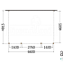 Aanbouwveranda Modena 6600x4850x2700mm (bxdxh)