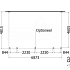 Aanbouwveranda Modena 6900x4850x2700mm (bxdxh)