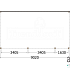 Aanbouwveranda Modena 9050x4850x2700mm (bxdxh) rechts