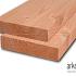 Balken douglas 38x190x3000mm gedroogd en geschaafd