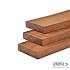 Plank 2x15x400 cm Fijnbezaagd Azobe