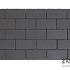 Design brick 8 cm black mini facet komo