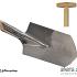 Spade  201 Crystal 98 cm Half gebogen