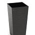 Endersen plantenbak Bonaire Lux H 75,3 cm Graniet grijs 40x40x75,3