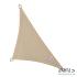 Driehoek 90°, 5,0 x 5,0 x 7,1m, Gebroken Wit