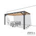 Nesling pergola ALU GRIJS 
