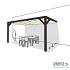 Nesling pergola ALU ANTRA 