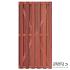 Hardhouten tuindeur Leeuwarden H180xB100cm lamel: 1.2x9.0cm / 13 stuks