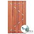 Hardhouten tuindeur 9 planks Solide 180x100 plank: 1.4x14.0cm / 9 stuks