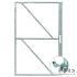 *IJzeren deurframe gegalvaniseerd H155xB100cm met SLOTKAST met verstelbaar scharnier