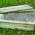 *Zandbak Vierkant met deksel L120xB120xH24cm dikte: 1,6cm