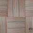 Tuintegel hardhout Yogyakarta 100x100cm recht lamellen: 1.4x2.0cm / rvs geschroefd