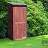 Tuinkast hardhout Santiago + dakleer (1 colli) met 2m² dakleer
