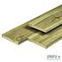 Grenen tuinplank 1.6x14.0x310,5cm geïmpregneerd geschaafd