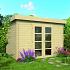 Blokhut - Tuinhuis 28mm Hypermodern Prijs exclusief dakbedekking - dient apart besteld te worden