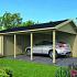 Carport/Berging 44mm Ever Prijs exclusief dakbedekking - dient apart besteld te worden