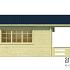 Blokhut - Tuinhuis - Home Office 58mm Coventry met aanbouw Prijs exclusief dakbedekking - dient apart besteld te worden
